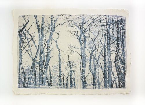 Winter Lines in Grey by Evi Schartner, Print for Sale on Singulart