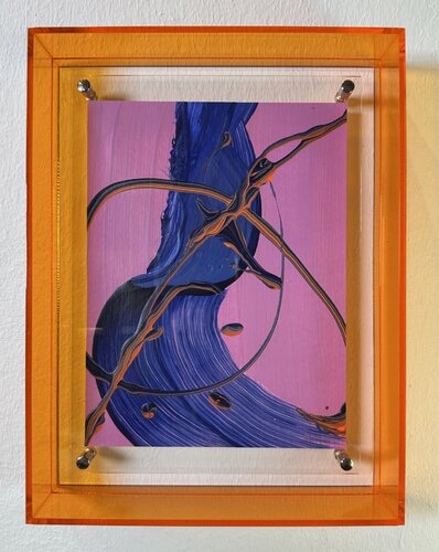 Riding the Surf by Claudia Botz, Work on Paper for Sale on Singulart