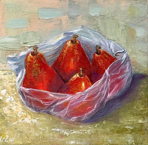 Red Pears Olga Ben Zur