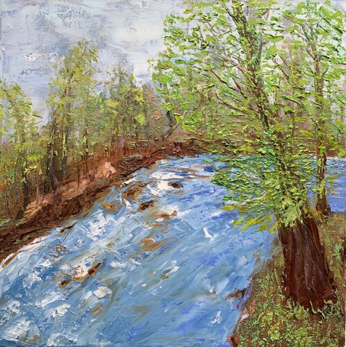 Freshness of nature van Olga Ben Zur, Schilderij te koop op Singulart