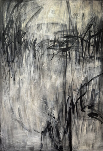 Whispers in the Storm di Anastasiia Krykun, Pittura in vendita su Singulart