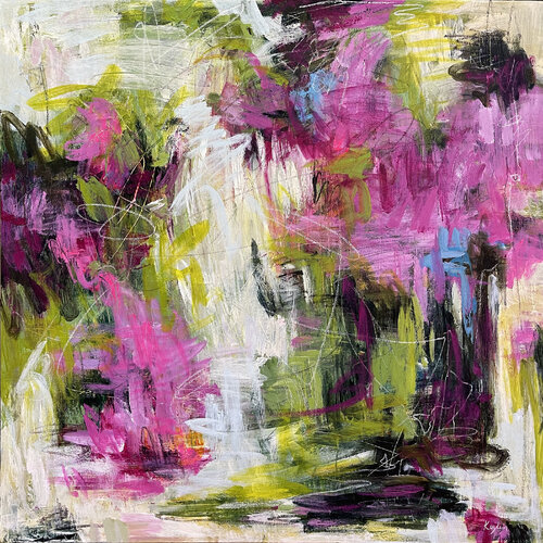 Blossom Burst de Anastasiia Krykun, Pintura a la venta en Singulart
