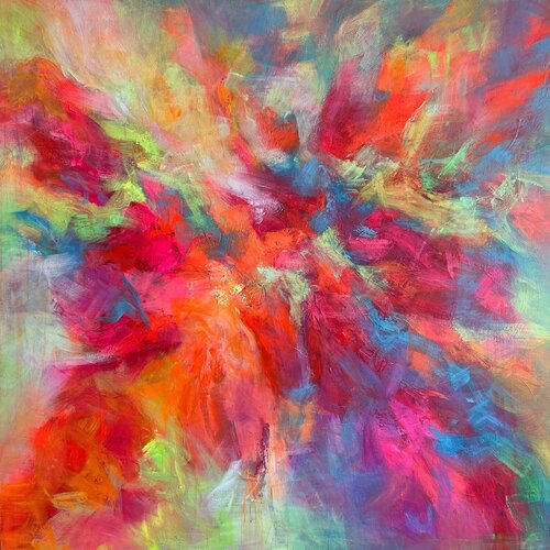 Fire & Light de Anastasiia Krykun, Pintura a la venta en Singulart