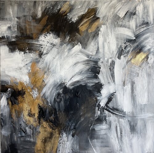 Monochrome Symphony de Anastasiia Krykun, Pintura a la venta en Singulart
