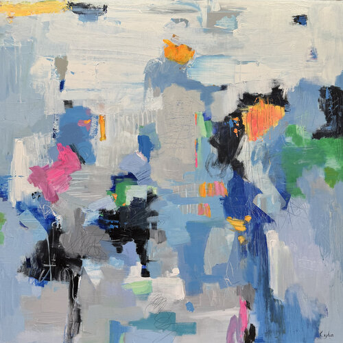 Electric Calm de Anastasiia Krykun, Pintura a la venta en Singulart