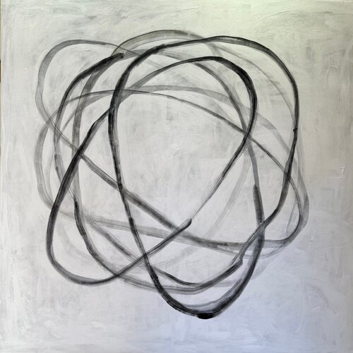 Flowing Orbit de Anastasiia Krykun, Pintura a la venta en Singulart