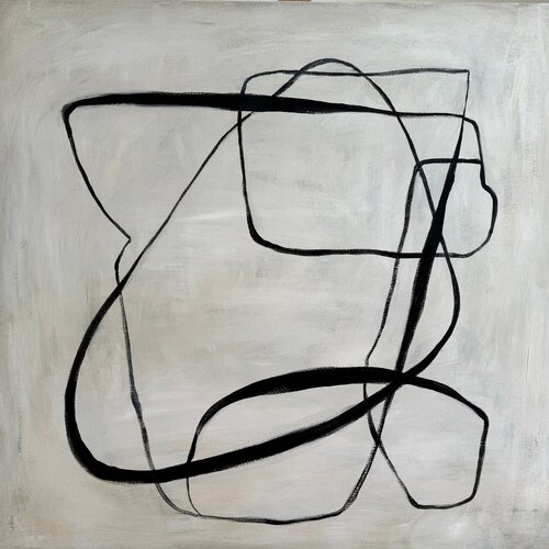 Contours of Calm de Anastasiia Krykun, Pintura a la venta en Singulart