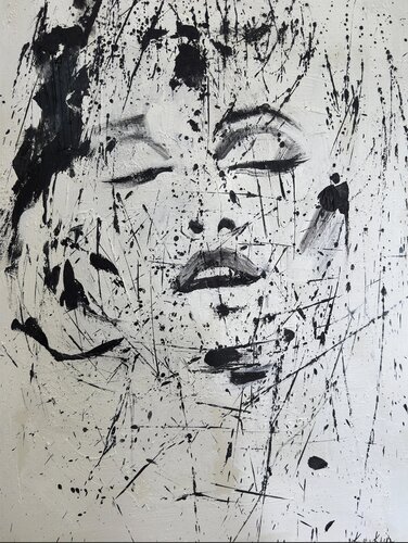 Silent Chaos de Anastasiia Krykun, Pintura a la venta en Singulart