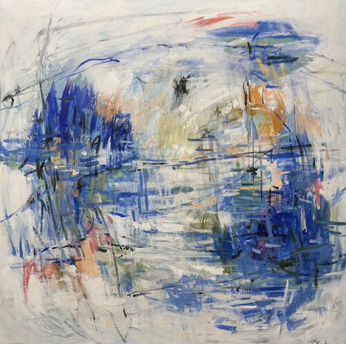 Whispers of the Wind de Anastasiia Krykun, Pintura a la venta en Singulart