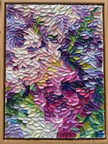 Blooming Symphony de Anastasiia Krykun, Pintura a la venta en Singulart