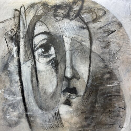 Invisible Queen van Anastasiia Krykun, Schilderij te koop op Singulart