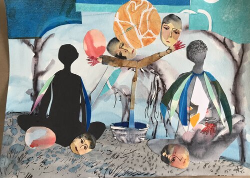 Ex-Tension von Alexandra Rozenman, Werk auf Papier kaufen auf Singulart