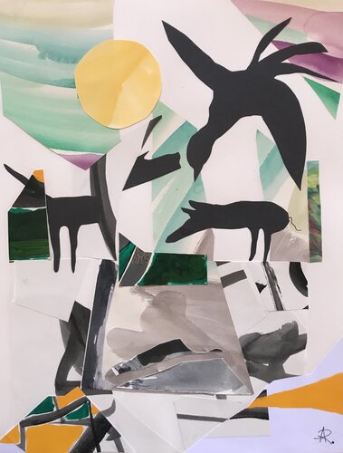 Pigs Don't Fly by Alexandra Rozenman, Work on Paper for Sale on Singulart