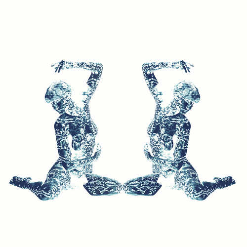 Negativ Blue – Sara 8335 von Michael Zöphel, Fotografie kaufen auf Singulart