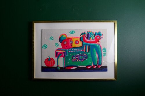 Untitled di Trisasongko, Pittura in vendita su Singulart