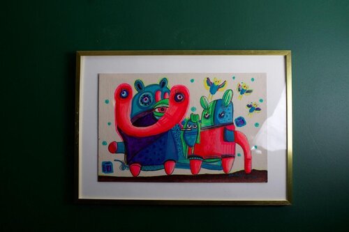Untitled di Trisasongko, Pittura in vendita su Singulart