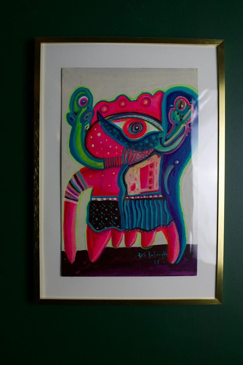 Untitled Trisasongko Dipinto originale in vendita