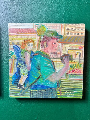 Loving Father von Valentino Febri, Malerei kaufen auf Singulart