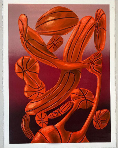 Liquid sports di Devin Liston, Pittura in vendita su Singulart