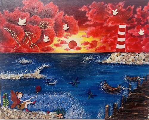 Summer di Anna Lienhardt, Altri media in vendita su Singulart