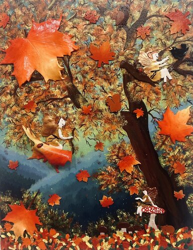Autumn by Anna Lienhardt, Painting for Sale on Singulart