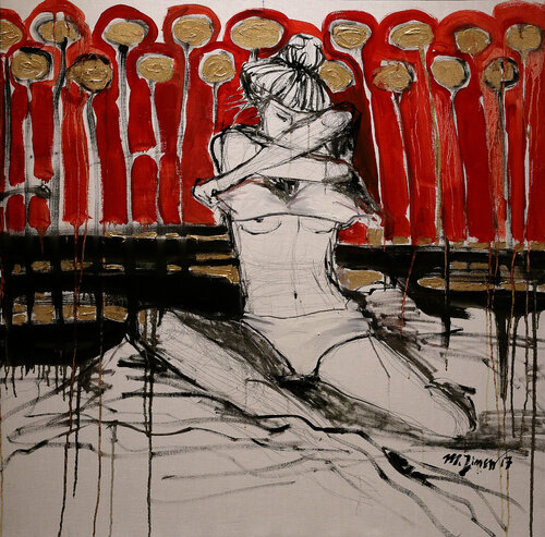 Colour of Love van Maya Jimsheleishvili, Schilderij te koop op Singulart