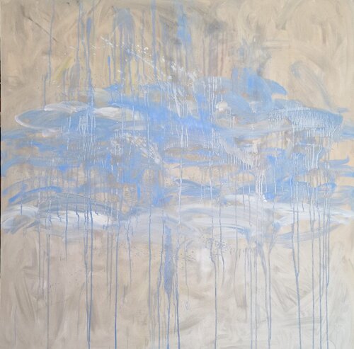 Blue spirit von Maya Jimsheleishvili, Malerei kaufen auf Singulart