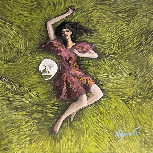UNDER SUN von Maya Jimsheleishvili, Malerei kaufen auf Singulart