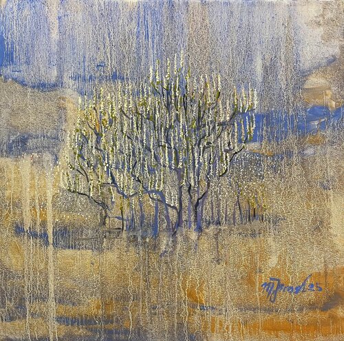 Blossom in the mist von Maya Jimsheleishvili, Malerei kaufen auf Singulart