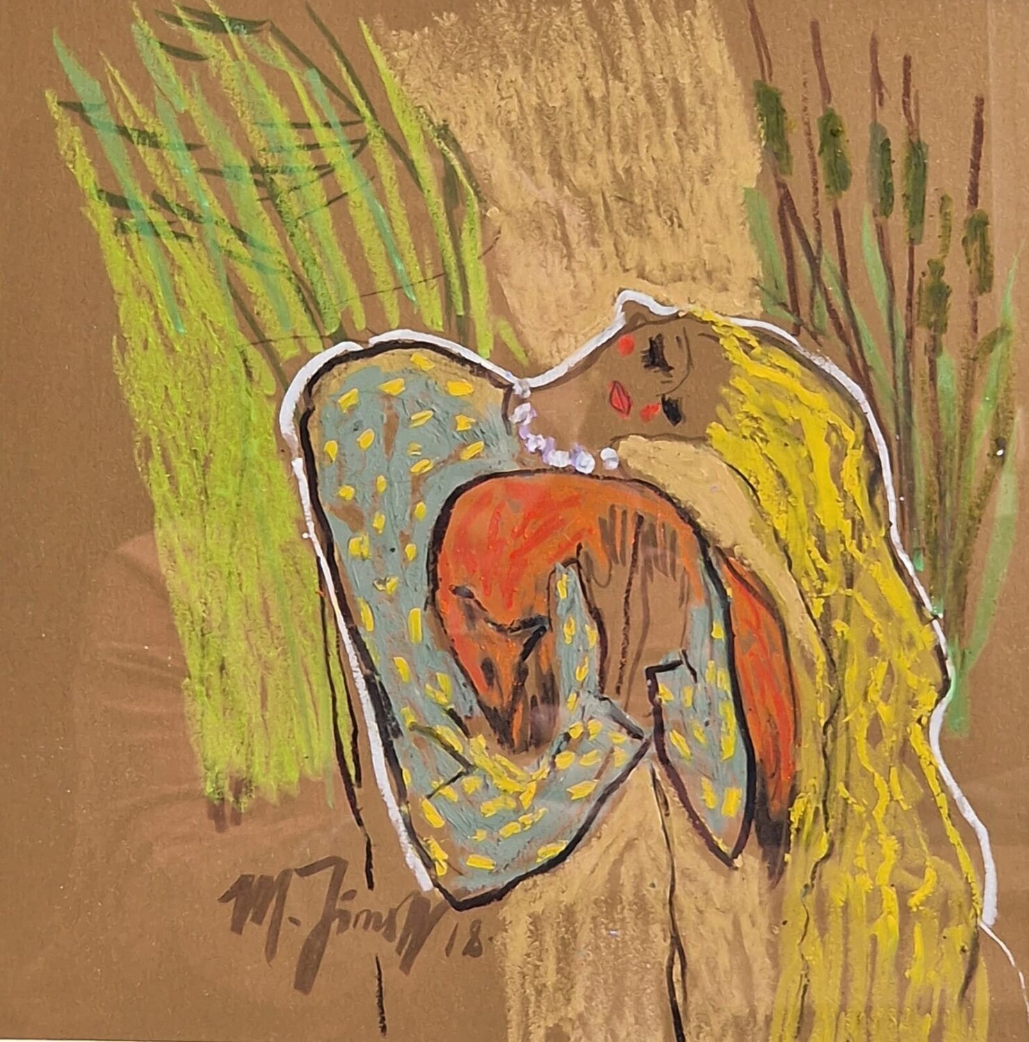 Portrait with the Fox Maya Jimsheleishvili