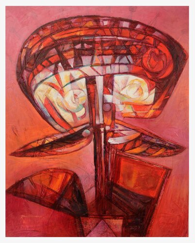 La Flor III van Raul Pozo Enmanuel, Schilderij te koop op Singulart