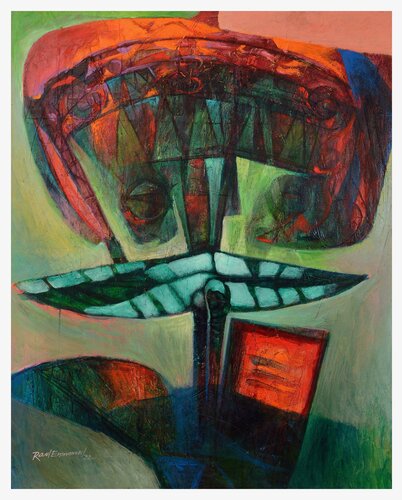 La Flor II van Raul Pozo Enmanuel, Schilderij te koop op Singulart