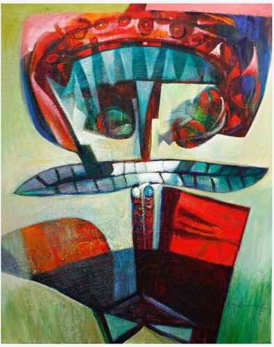 La Flor  van Raul Pozo Enmanuel, Schilderij te koop op Singulart