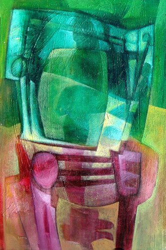 La Otra Figura van Raul Pozo Enmanuel, Schilderij te koop op Singulart