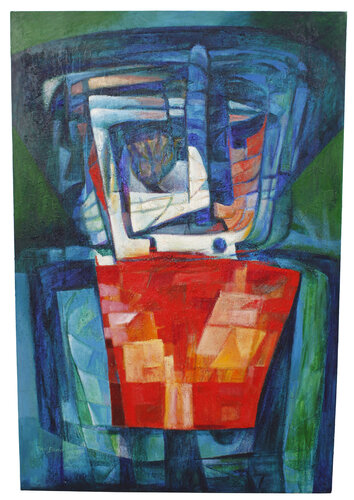 Una Figura par Raul Pozo Enmanuel, Peinture en vente sur Singulart
