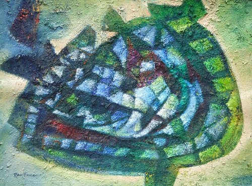Textura vegetales par Raul Pozo Enmanuel, Peinture en vente sur Singulart