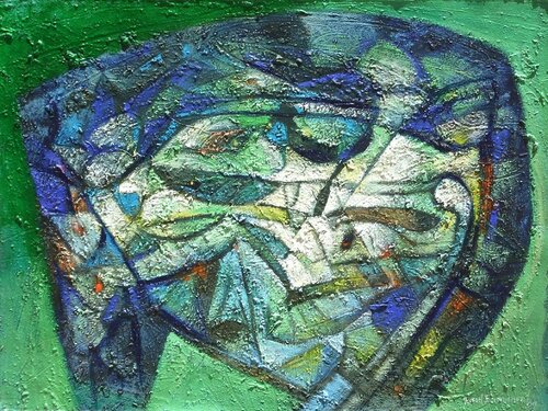 Alto relieve par Raul Pozo Enmanuel, Peinture en vente sur Singulart