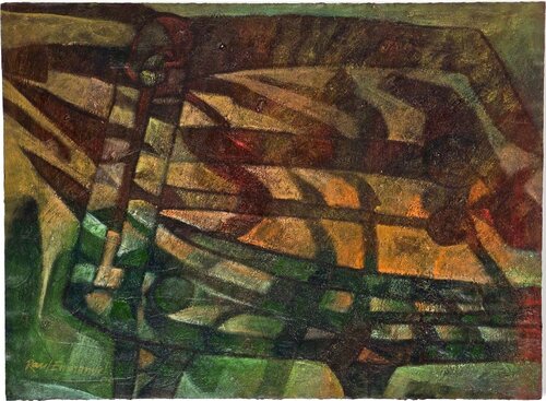 El Volador par Raul Pozo Enmanuel, Peinture en vente sur Singulart