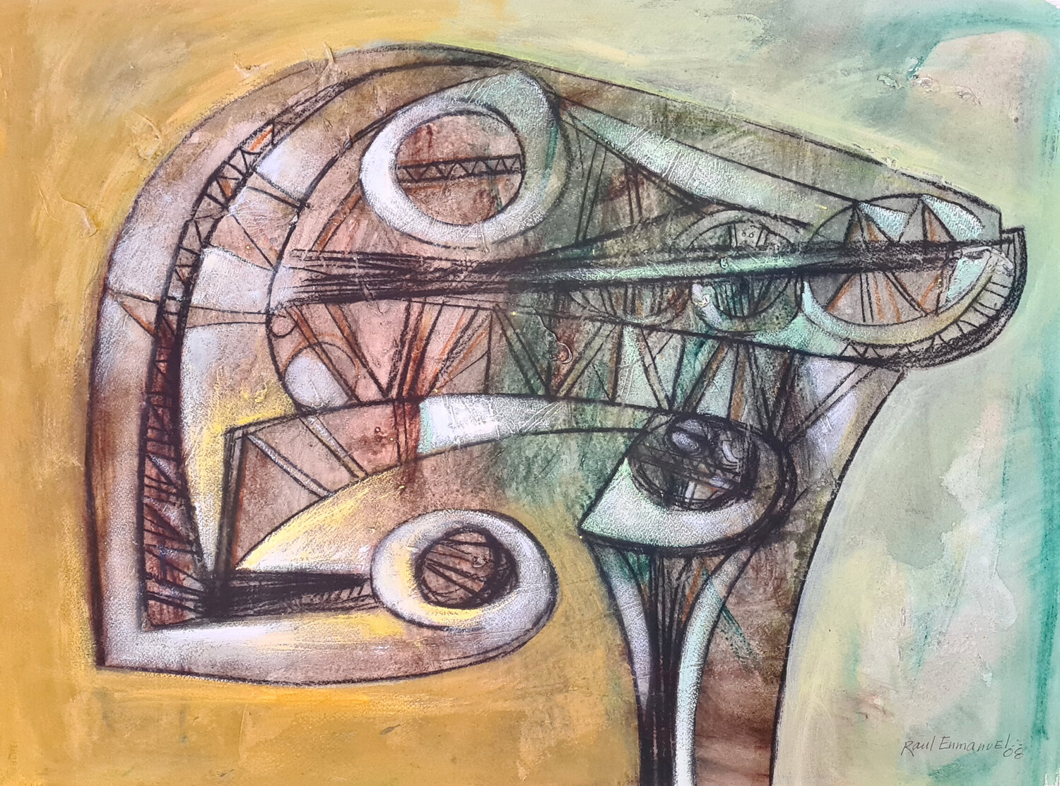 Formas en marron Raul Pozo Enmanuel