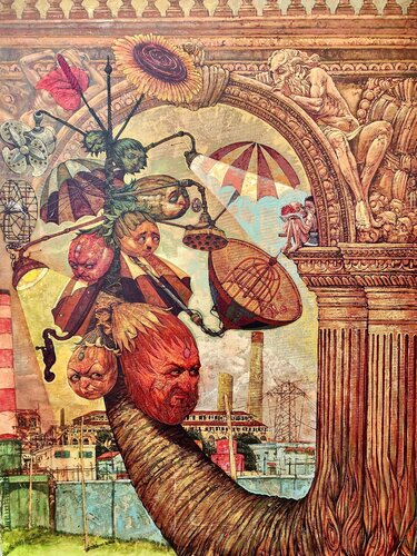 Heredad- La energia de retono de Victor Heurta Batista, Pintura a la venta en Singulart