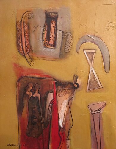 Pensamientos desarticulados van Eduardo Santana, Werk op papier te koop op Singulart