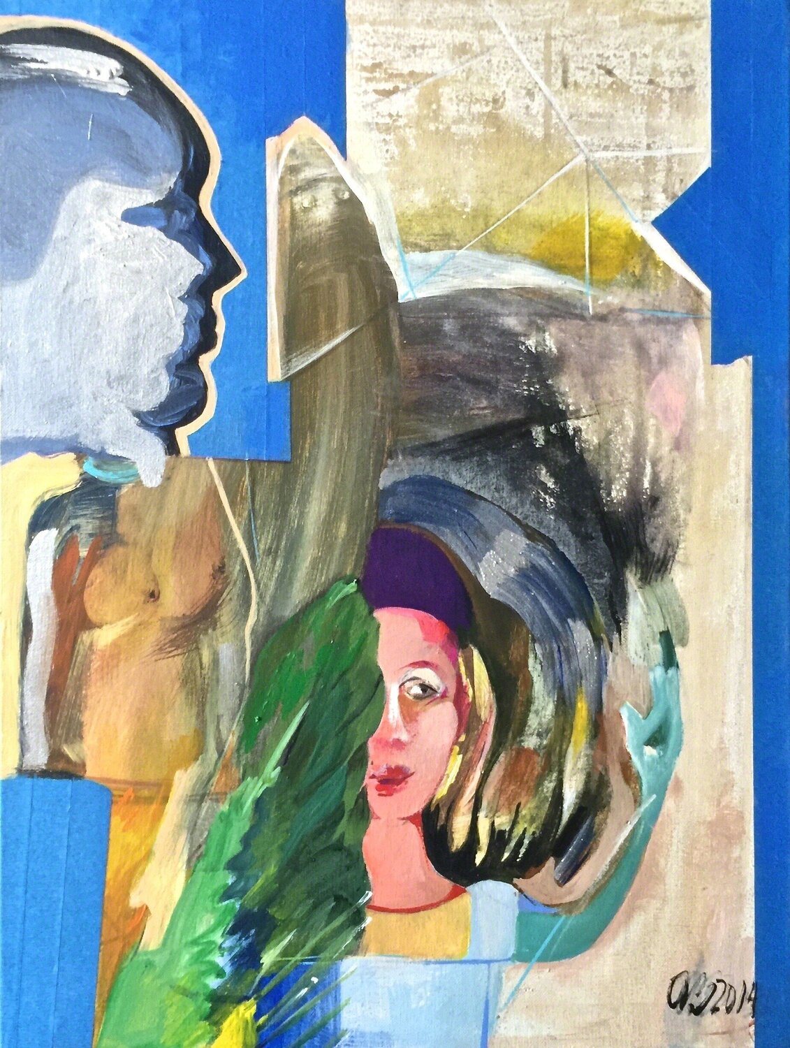 Inspiration Ada Balcacer Pintura original en venta