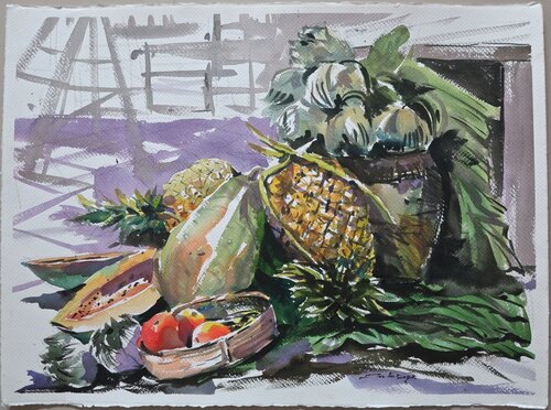 Still life II von Sawan Tantiwan, Werk auf Papier kaufen auf Singulart