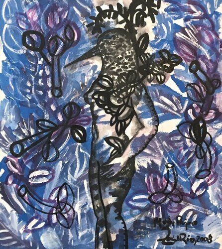 Mujer Pájaro van Zaida del Río, Schilderij te koop op Singulart