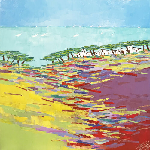 Souvenirs du sud... (2020) von Olivier Messas, Malerei kaufen auf Singulart