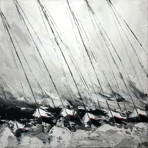 Au gré du vent... (2020) von Olivier Messas, Malerei kaufen auf Singulart