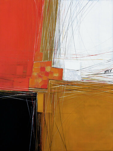 HOI AN CITY... II « Géométrie nomade 2015 » von Olivier Messas, Malerei kaufen auf Singulart