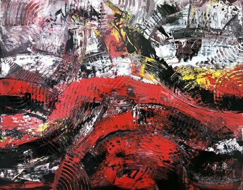 Amour... (2013) von Olivier Messas, Malerei kaufen auf Singulart