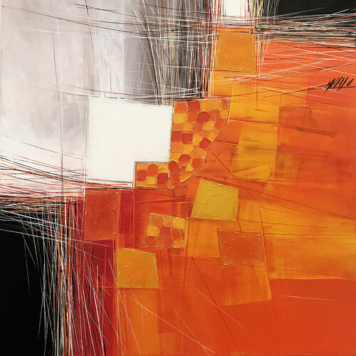 CÓRDOBA... « Géométrie nomade 2021 » von Olivier Messas, Malerei kaufen auf Singulart