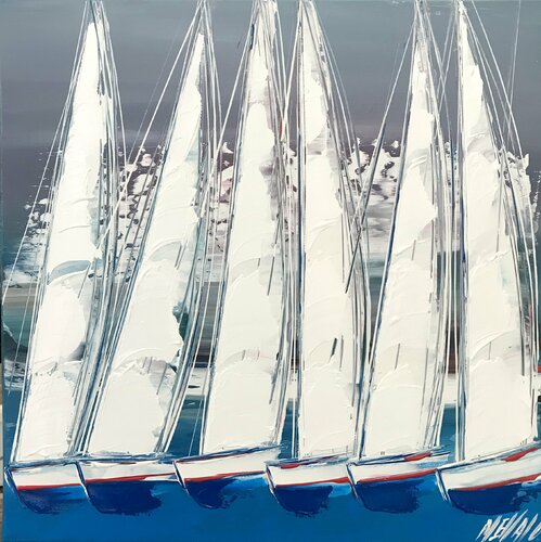 Les voiles blanches... (Esprit voile 2021) Olivier Messas